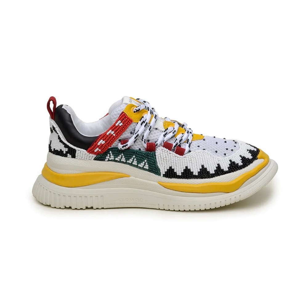 FARM RIO Beaded Platform Sneakers